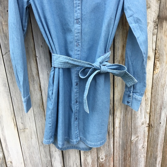 NWT The Fifth Label Shirt Dress Cotton Blue S - Picture 5 of 14